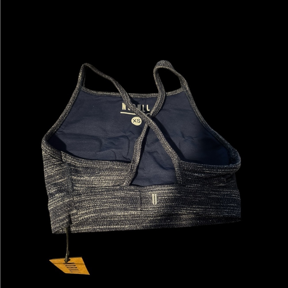NOBULL High Neck Sports Bra Navy - Picture 2 of 2
